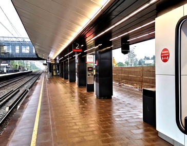 Освещение платформ и вокзалов МЦД. Проект для РЖД.